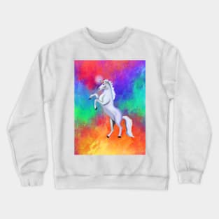 Unicorn Rainbow Dreams Crewneck Sweatshirt